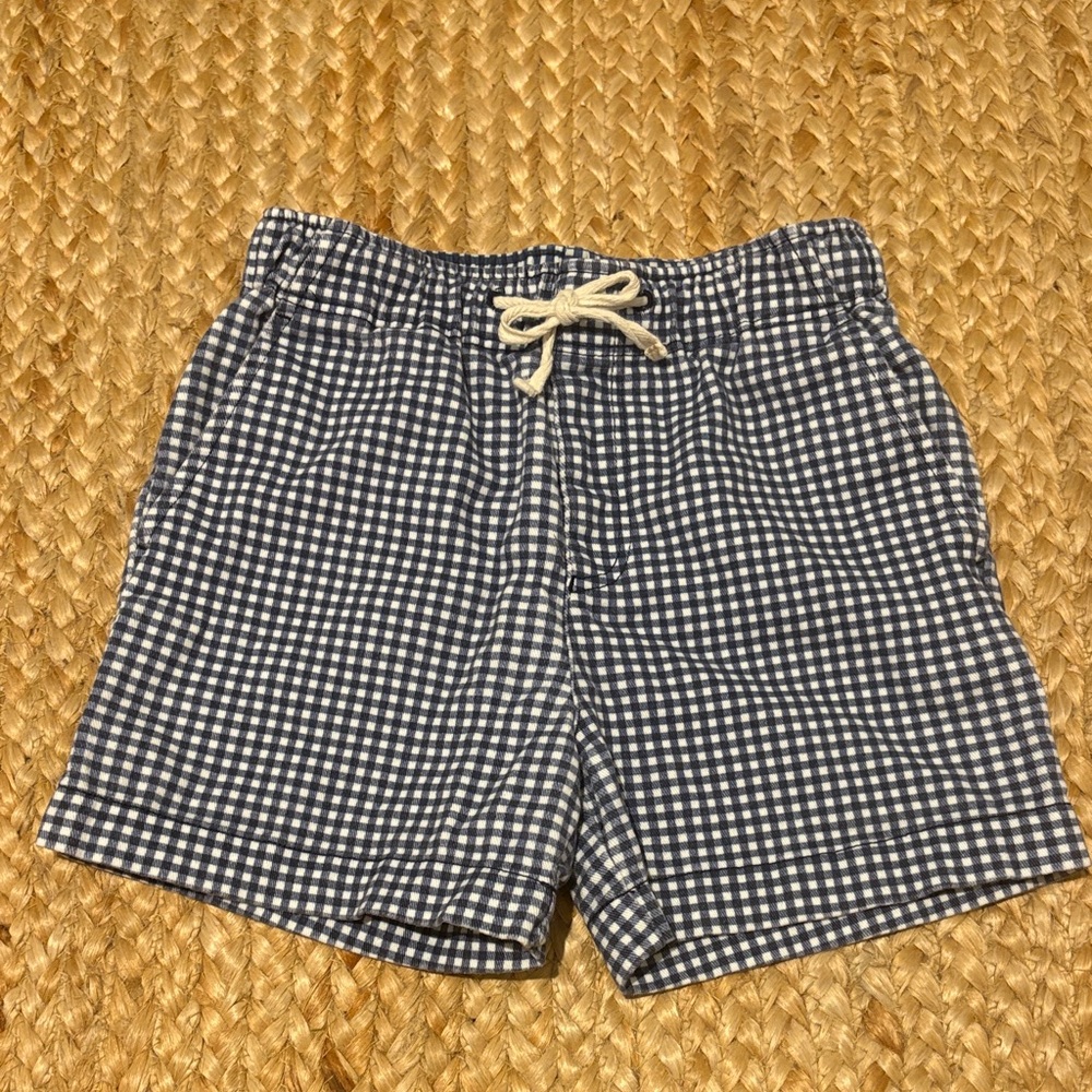 Minnow Boys Gingham Shorts
